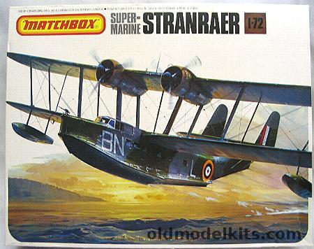 Matchbox 1/72 Supermarine Stranraer, PK601 plastic model kit